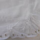 Pair of pillowcases with english embroidery