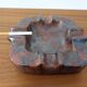 Brutalist ceramic ashtray, 1940s