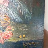 Still life with forget-me-nots