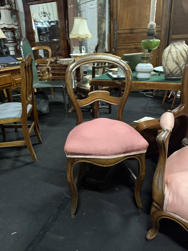Ensemble de 2 chaises et 1 fauteuil
