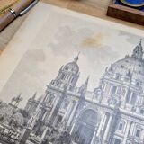 The Berlin Cathedral. Engraving printed in 1897.