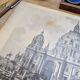 The Berlin Cathedral. Engraving printed in 1897.
