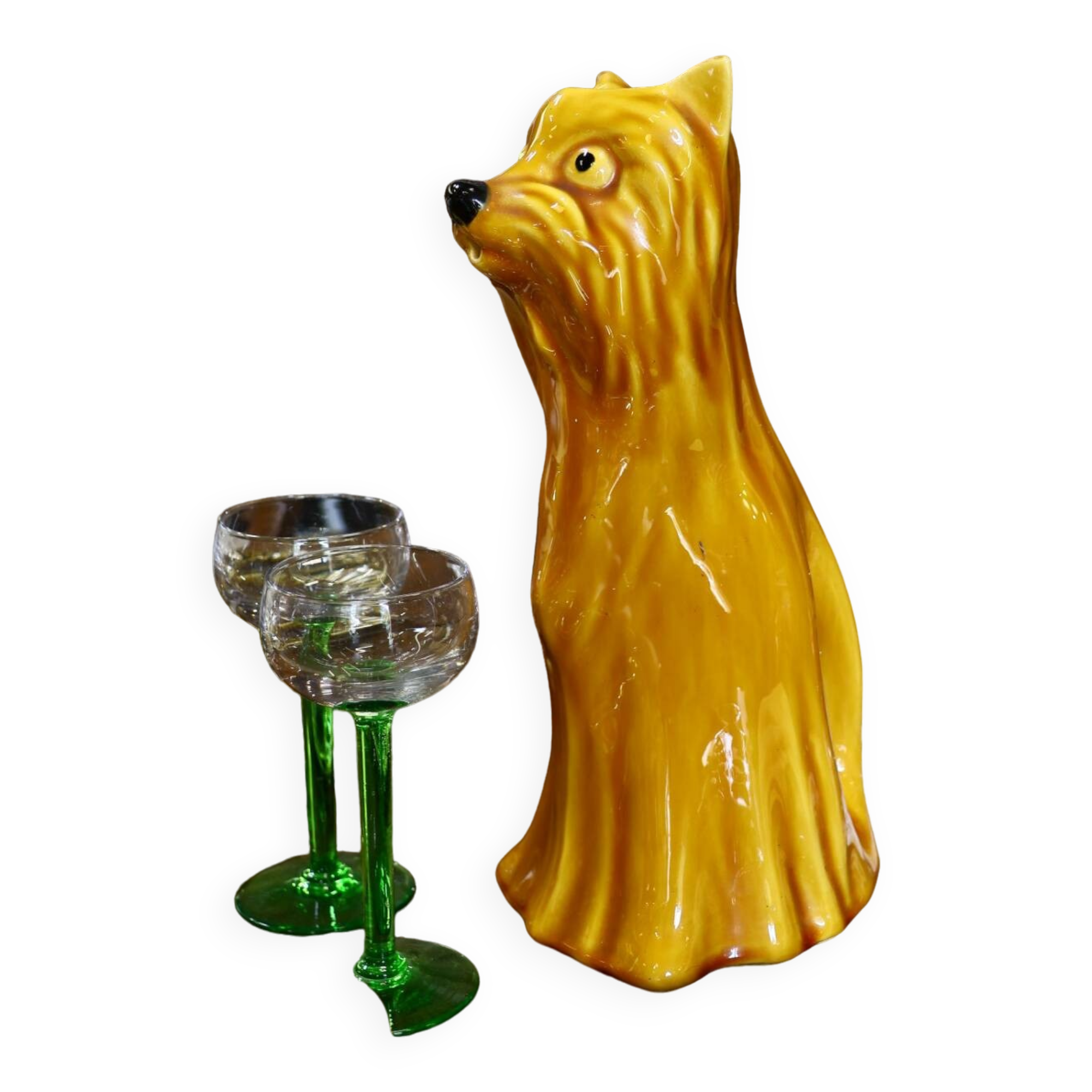 Animal ceramic pitcher 1960