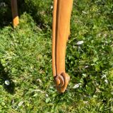 4 caned chairs in cherry wood – Louis XV style