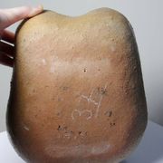 Grande Vénus sculpturale en grès, buste de femme, vintage signé, vintage 90