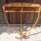 Rattan wall console Italy 1970