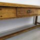 Oak farmhouse table