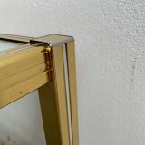 Golden coffee table style of Pierre Vandel, 1970s