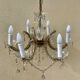 Lustre 6 branches art deco