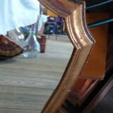 Old gilded mirror