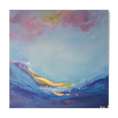 tableau original signé avec son certificat: peinture marine