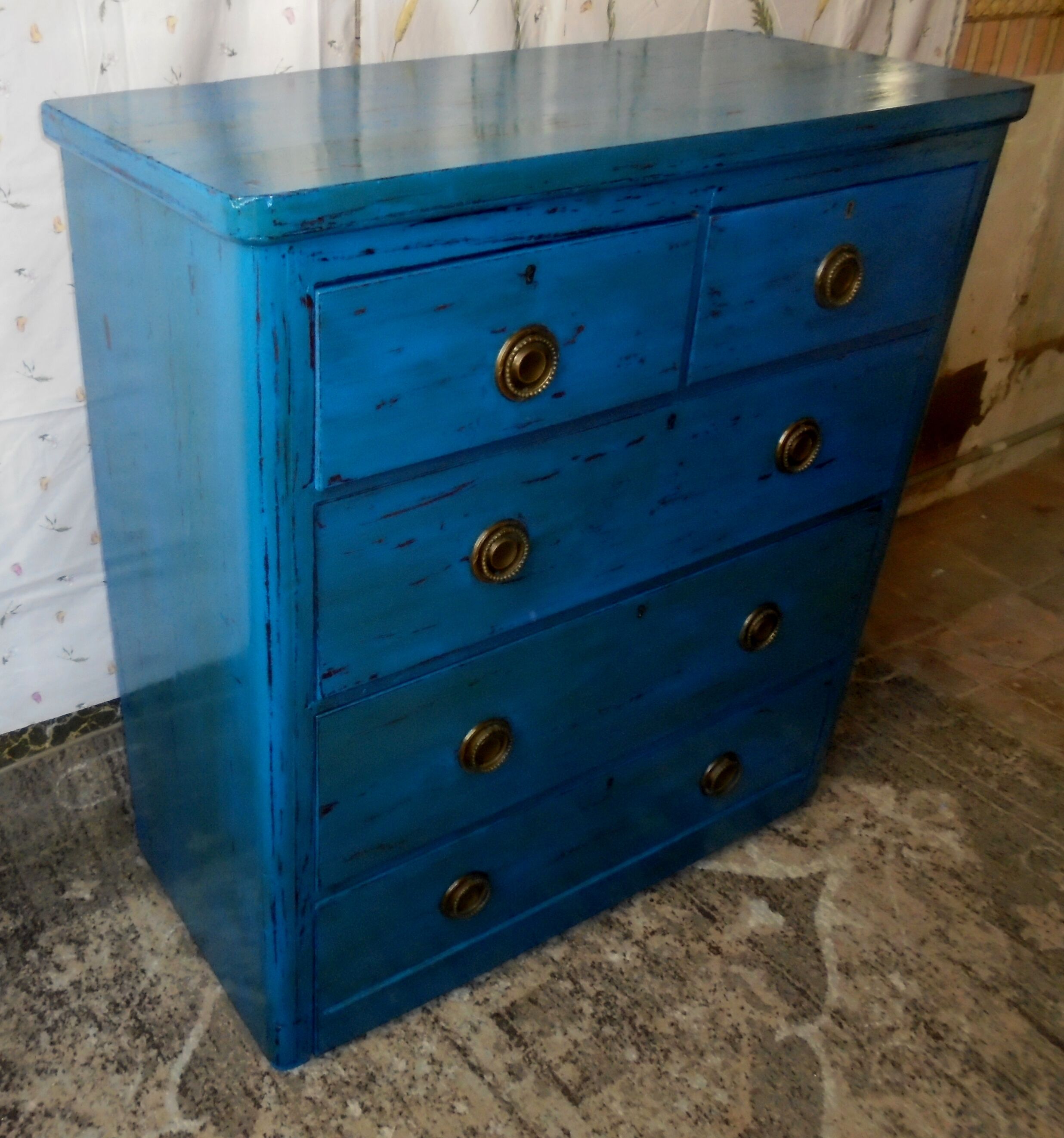 Commode anglaise relookée