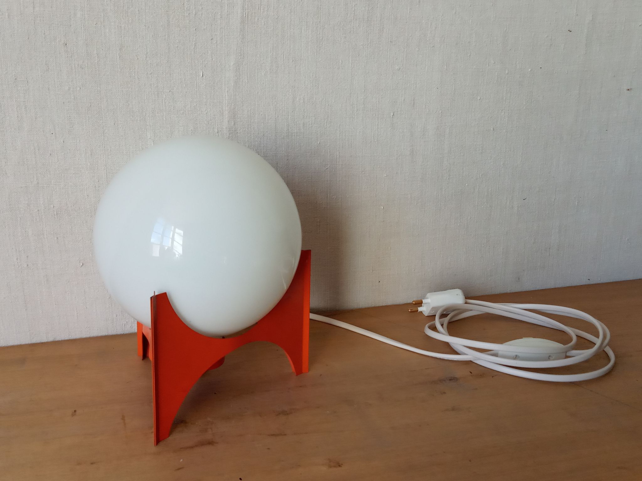 Lampe boule années 60