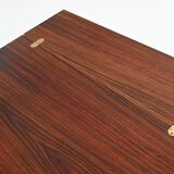 Bureau Peter Lovig Flip-Top Partners en palissandre, Lovig, Danemark, 1960