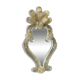 Venetian wall mirror in murano glass on wood 50s-60s