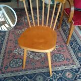 Vintage Baumann chair, bistro chair, office chair, 1950s.