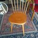 Vintage Baumann chair, bistro chair, office chair, 1950s.