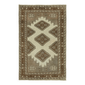 Turkish Vintage Anatolian Rug 140 cm x 214 cm