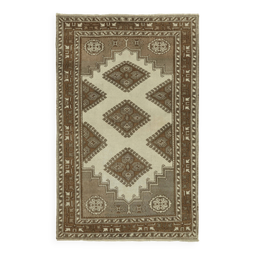 Turkish Vintage Anatolian Rug 140 cm x 214 cm