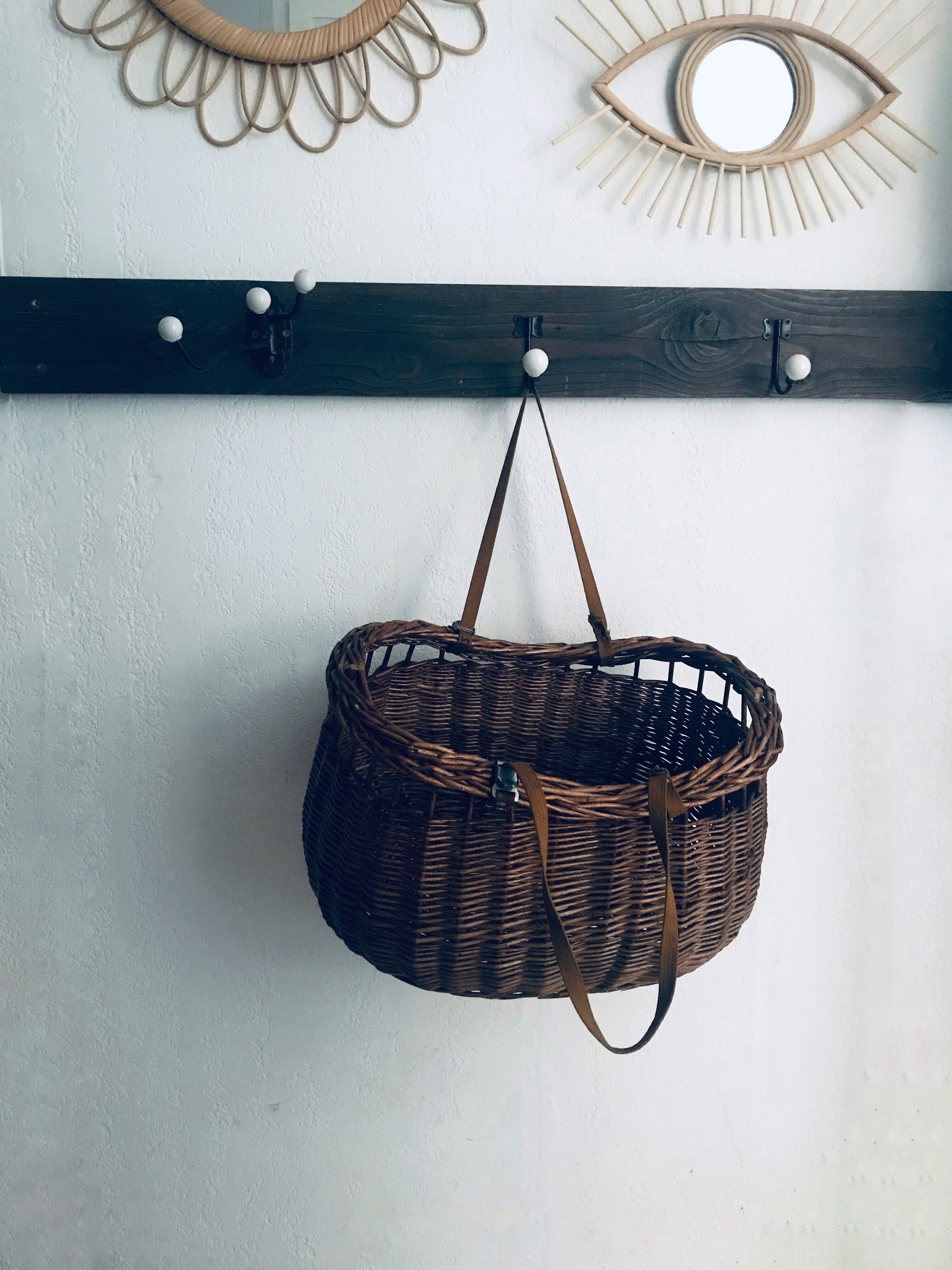 Ancien panier de pêche