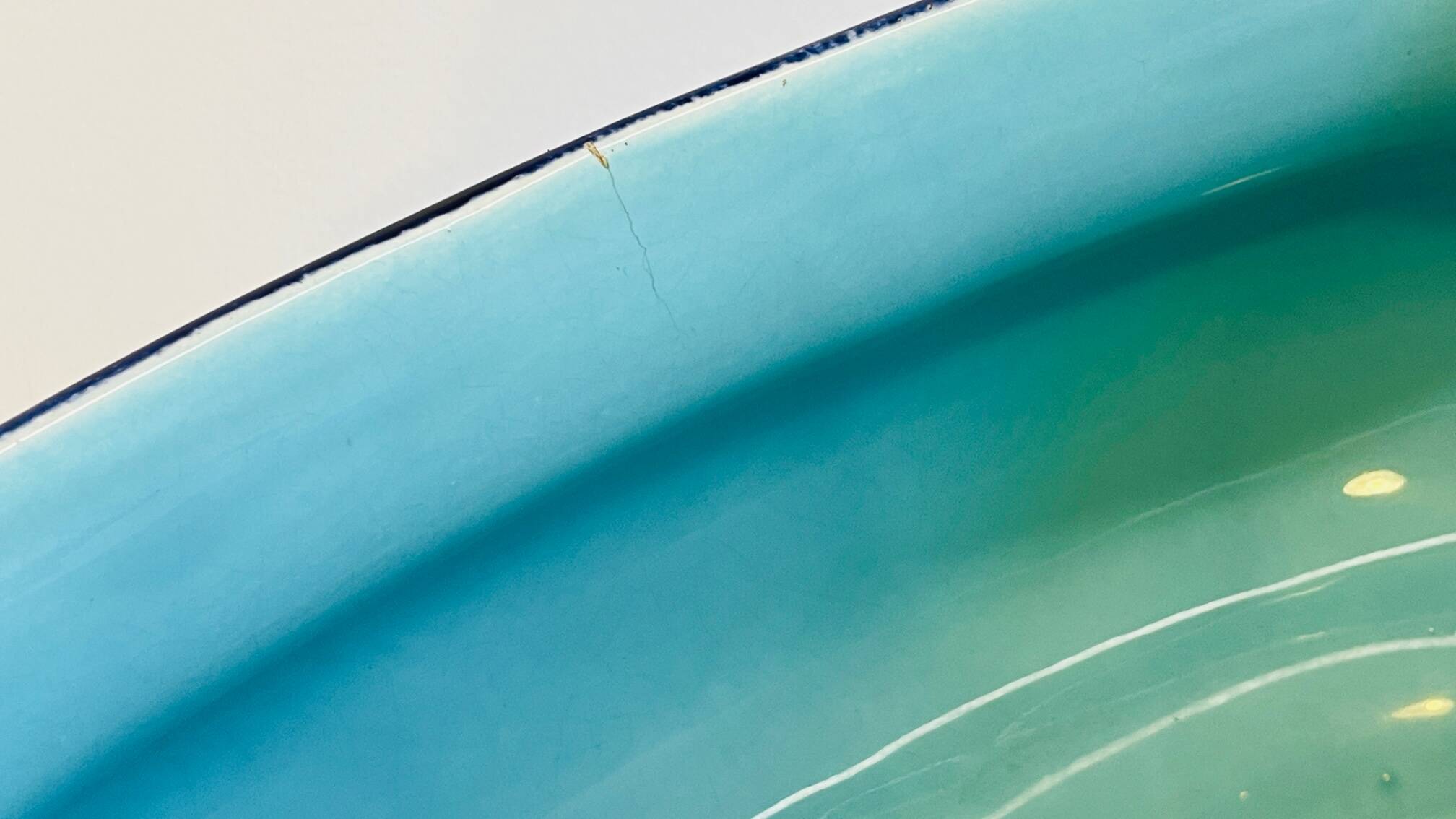 CACHE POT Ceramic SARREGUEMINES France