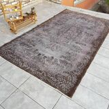 Grey Vintage Turkish Rug sku v768