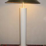 Floor Lamp with Brass Shade by Peter Preller for Tecta, 1980s