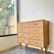 Tapered leg chest of drawers