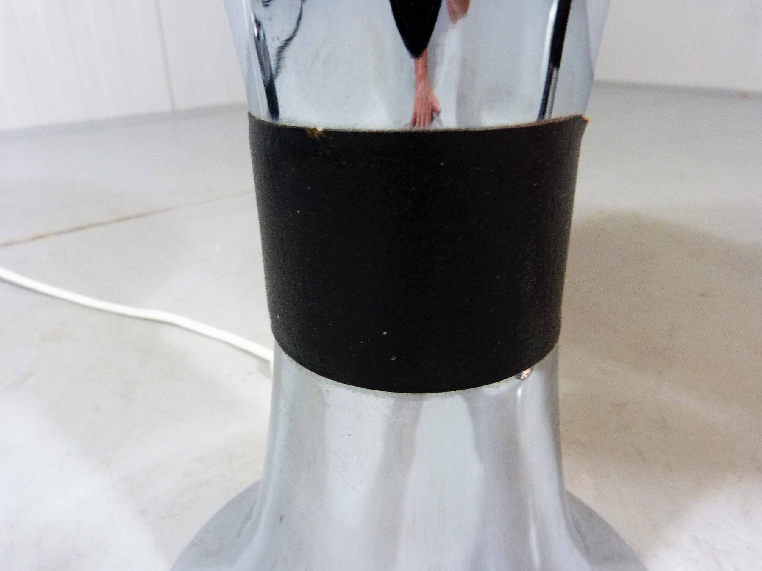 Set of 2 large Space Age table lamps 1960's