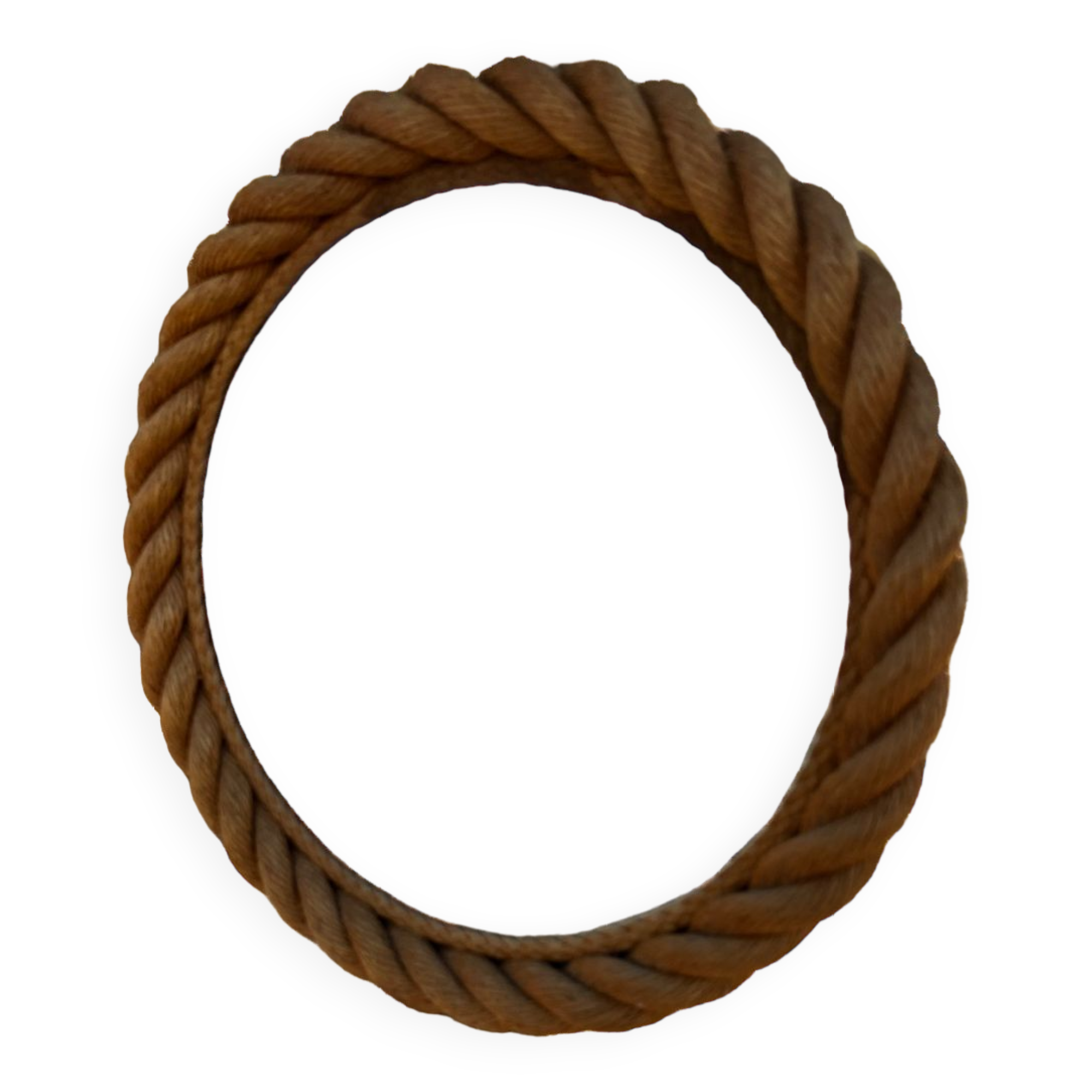 Round rope mirror Audoux Minet