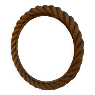 Round rope mirror Audoux Minet