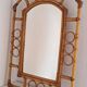 Miroir bambou vintage