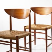 Set of 2 chairs by Peter Hvidt and Orla Mølgaard.