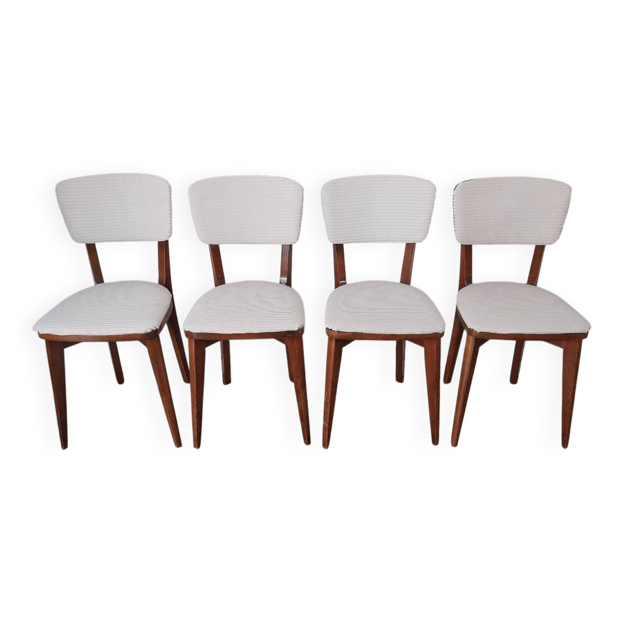 Set of four vintage chairs