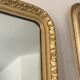 Ancient mirror louis Philippe gilded carved mercury ice - 110x78cm