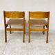 2 chaises vintage 1960