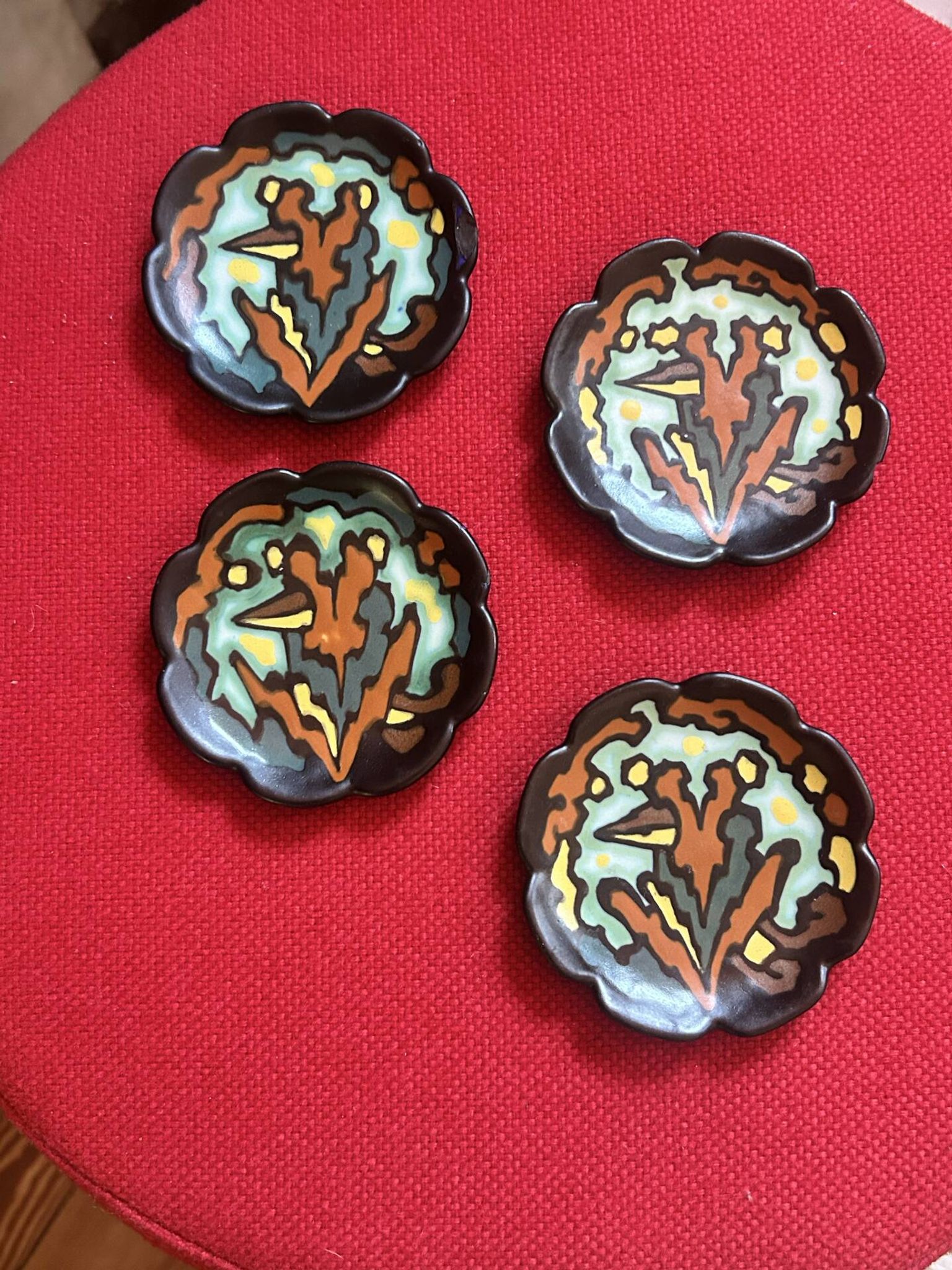 Set of Regina Melba saucers