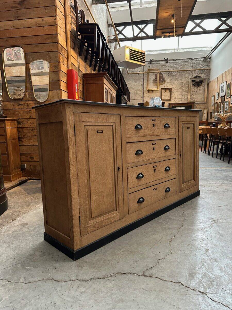 Workshop furniture from the early 20th century.