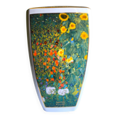 Goebel porcelain vase - Gustav Klimt floral motifs Limited Edition