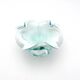Coupe Studio Glass signed Lubomir Hora Blown Glass Polychrome 80s