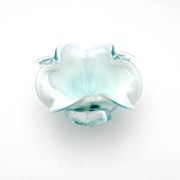 Coupe Studio Glass signée Lubomir Hora Verre Soufflé Polychrome 80s