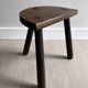 Tabouret tripode bois