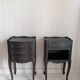 Paire de tables de chevet