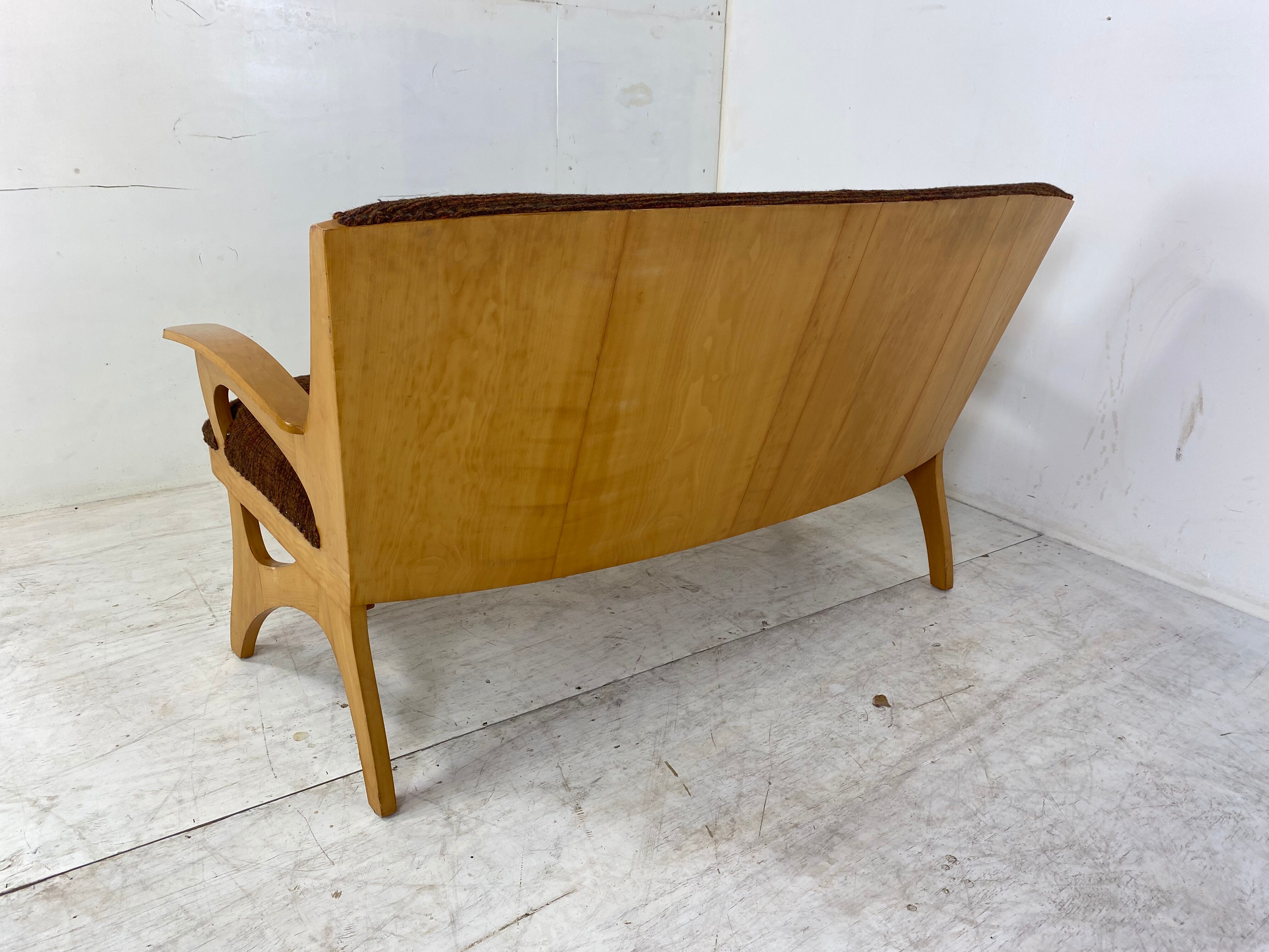 Mid-Century Modernist Two Seater Sofa, 1950s