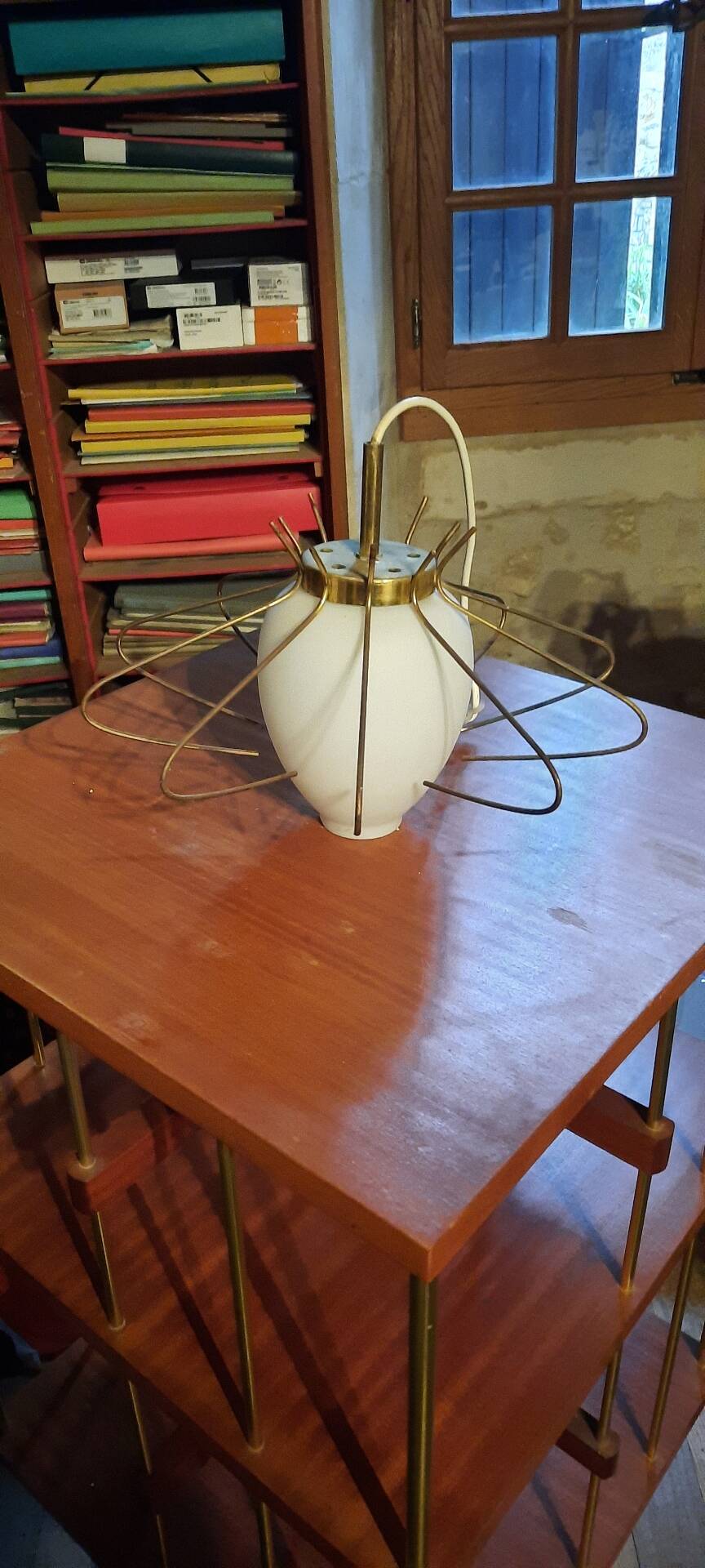 Vintage "spider" pendant lamp