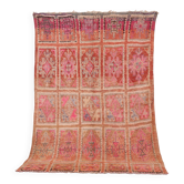 Tapis Boujaad vintage rose 171 x 273 cm - Tapis en laine berbère fait main