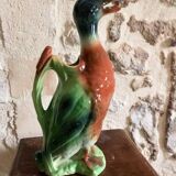 Duck slip pitcher or vase