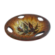 Large quimper ceramic bowl cut by "Fouillen"