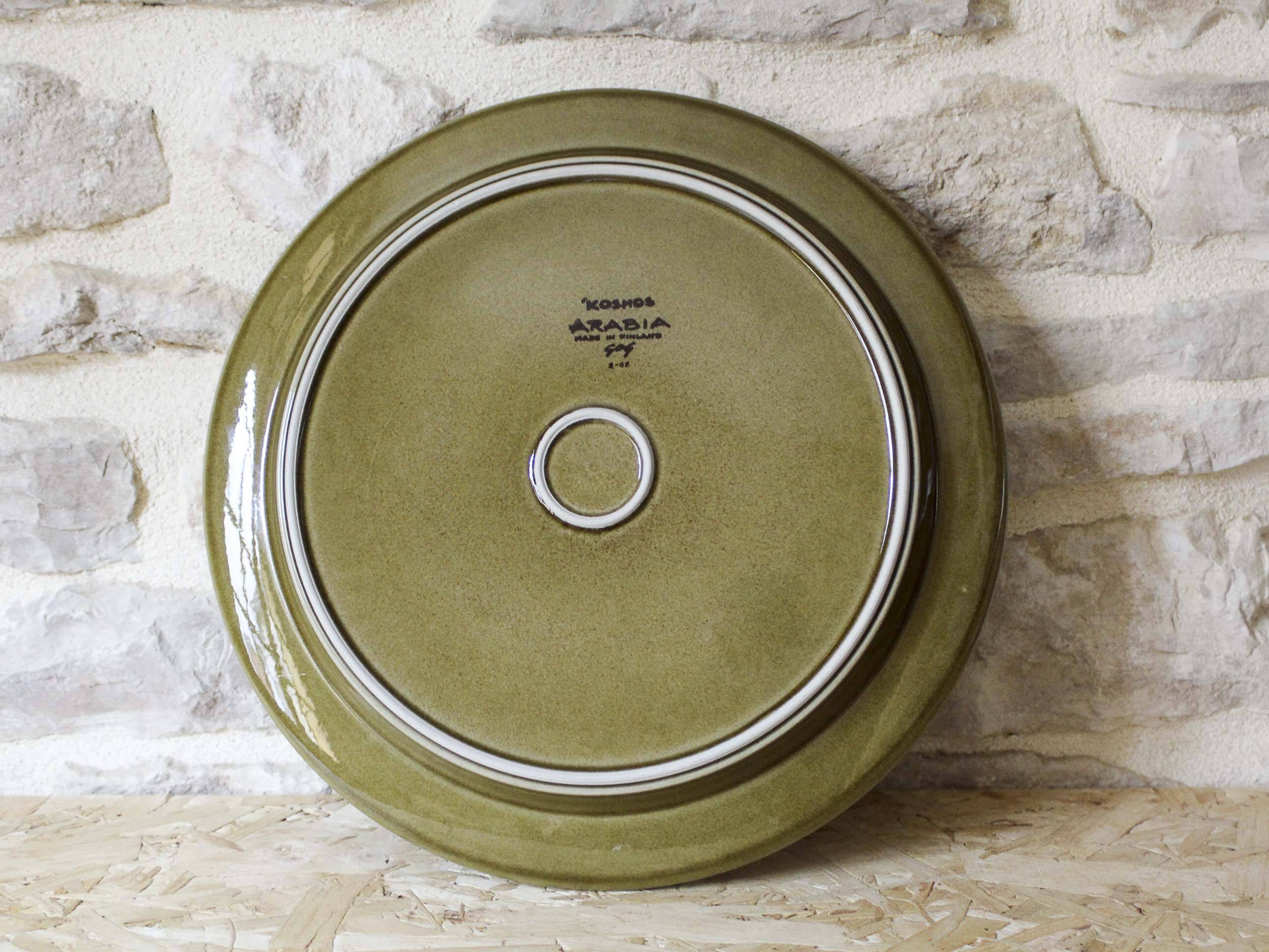 Kosmos series serving dish by Arabia Finland