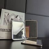 three barber mirrors